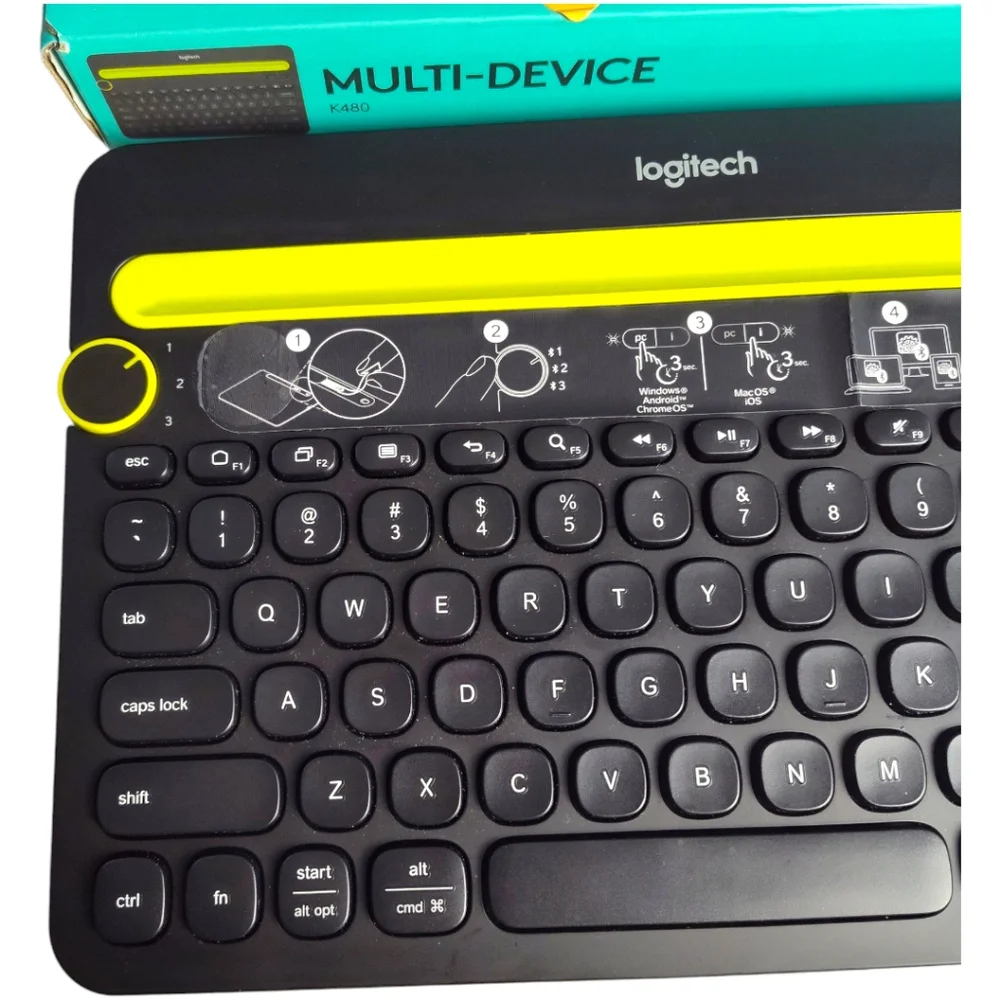 Bluetooth Multi-Device Logitech K480 Keyboard - Picture 10 of 14
